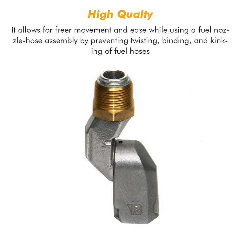 Apeixoto Fuel Swivel Horse 3/4 Inch Male and Female Multi Plane Fuel Swivel 360 Rotating Connector 19mm Male 19mm Female - Image 2